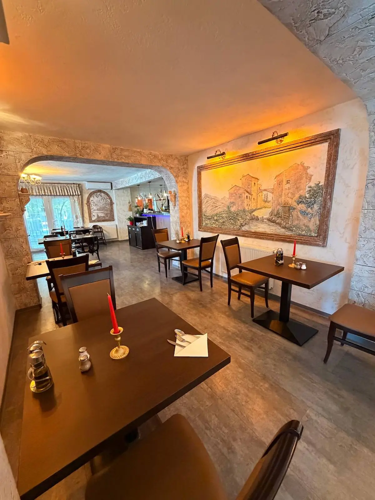 Gastraum im Restaurant Golestan